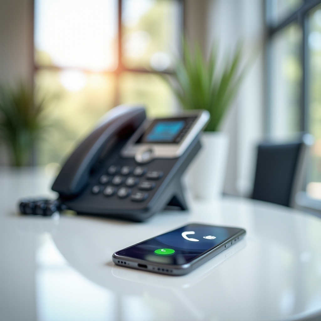 how to forward calls from a landline to cell phone